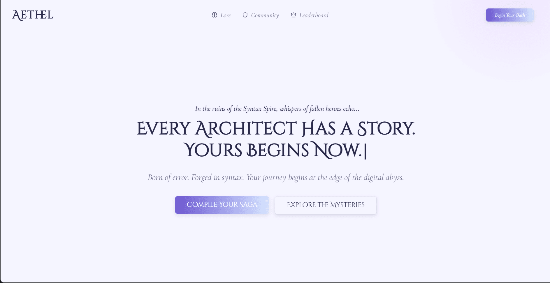 Aethel Gameplay Interface